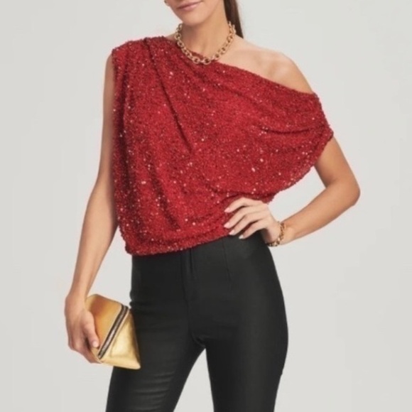 Retrofete Myles Sequin Top - Picture 3 of 9